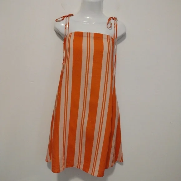 Princess Polly - Jorgie Linen Blend Mini Dress - Picture 3 of 16